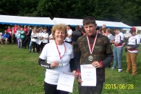 Anna Stanieczek i Przemysław Konecki z medalami